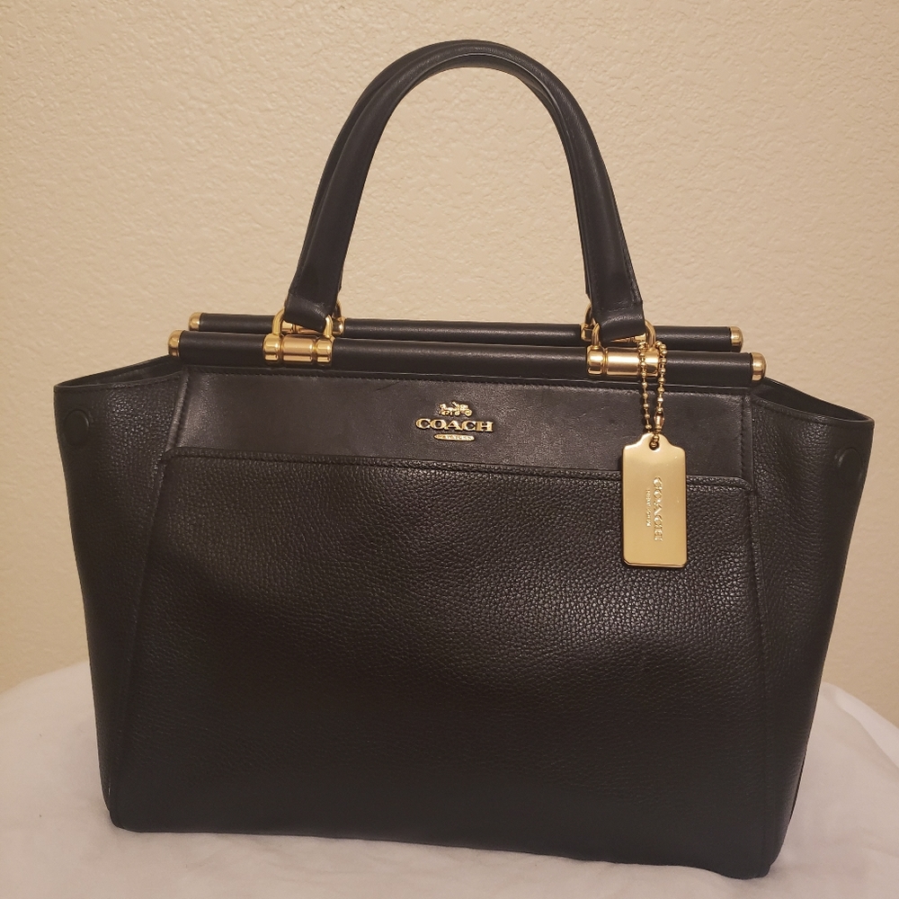 COACH Selena Gomez Grace Black Bag